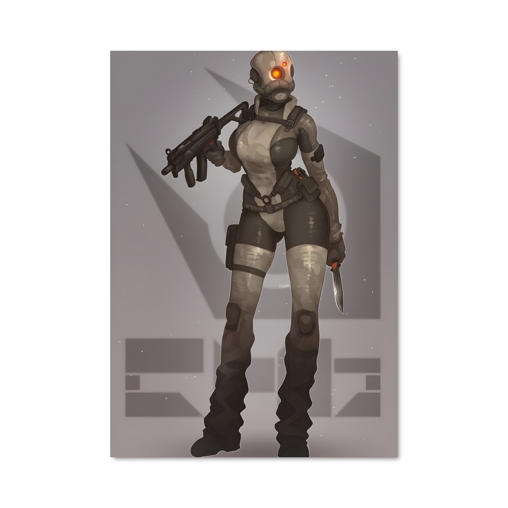 Poster Futuristic Guardian
